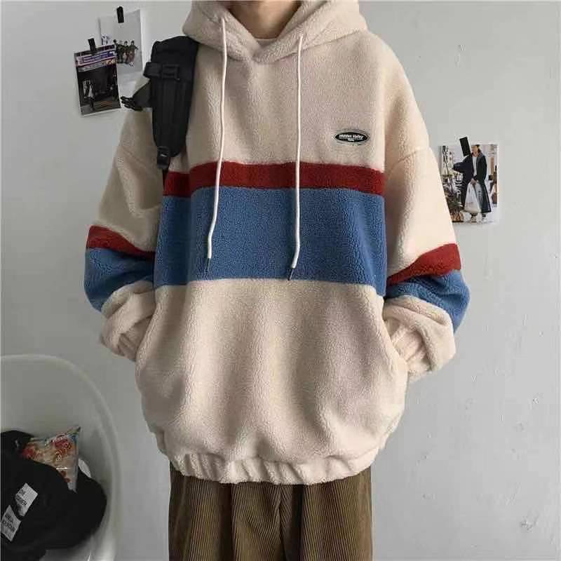 Loose Korean Style Trendy Brand Thick And Handsome Hooded Jacket - Velerat