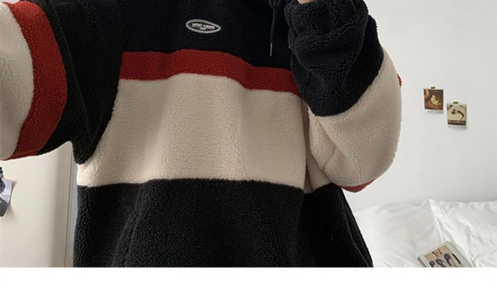 Loose Korean Style Trendy Brand Thick And Handsome Hooded Jacket - Velerat