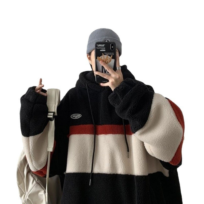 Loose Korean Style Trendy Brand Thick And Handsome Hooded Jacket - Velerat