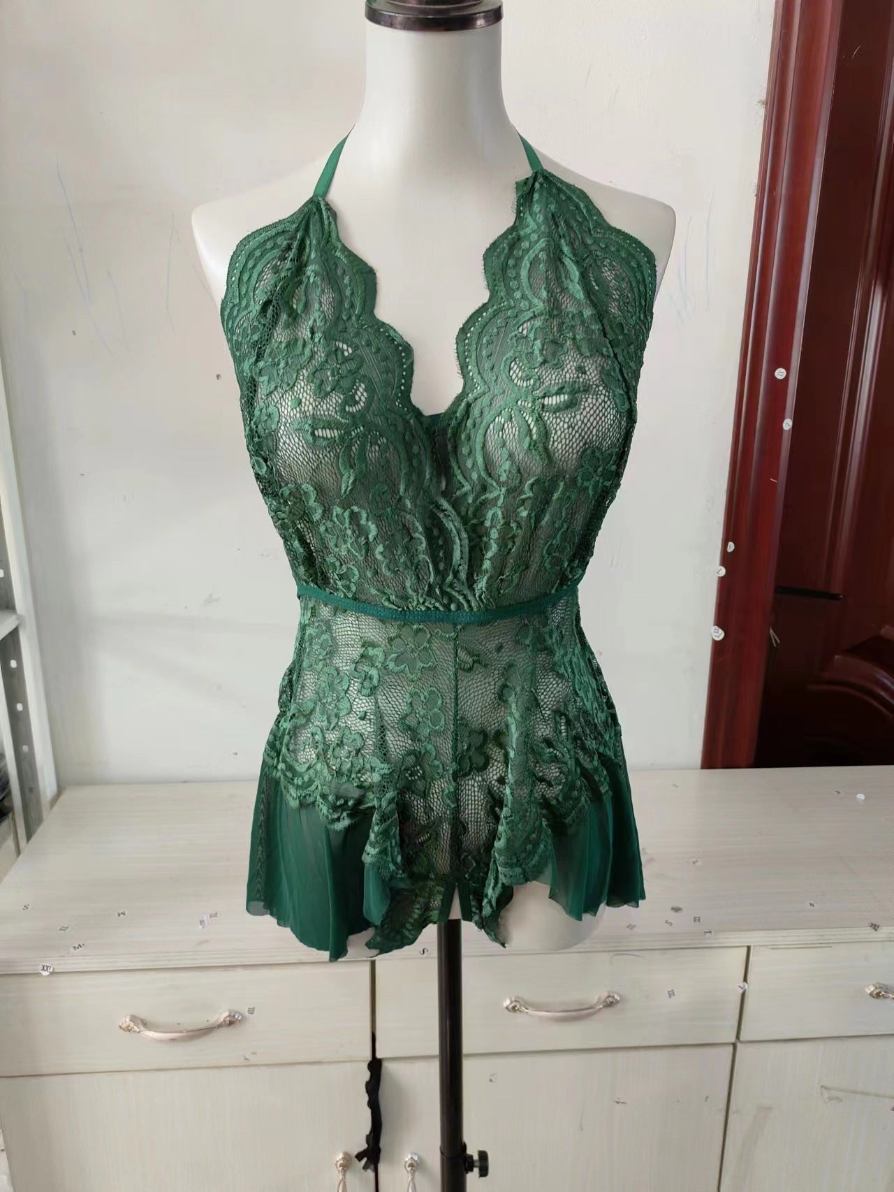 Charming Fairy Spaghetti-strap Nightdress Sexy - Velerat