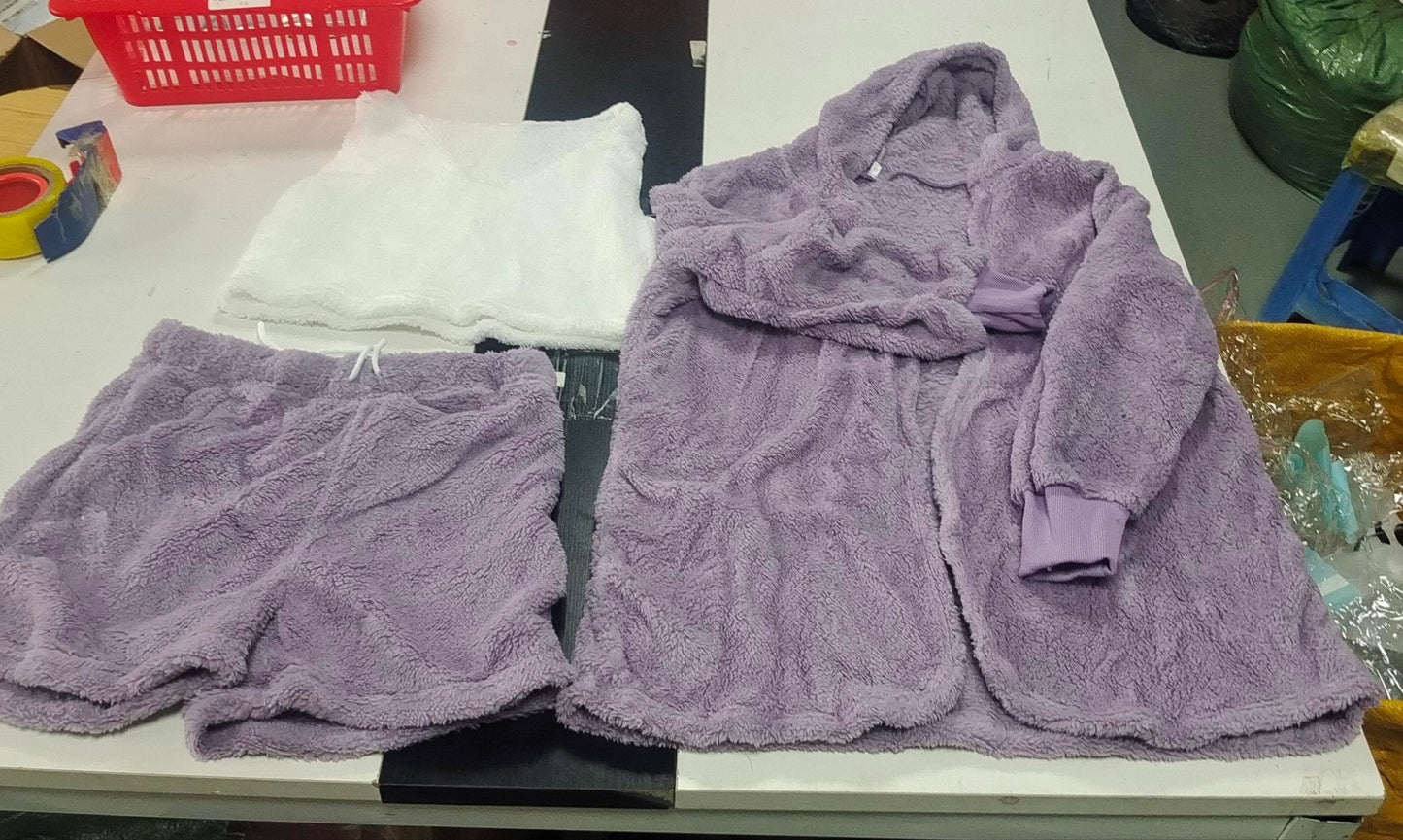 3 piece pajama and loungewear set USA - Velerat