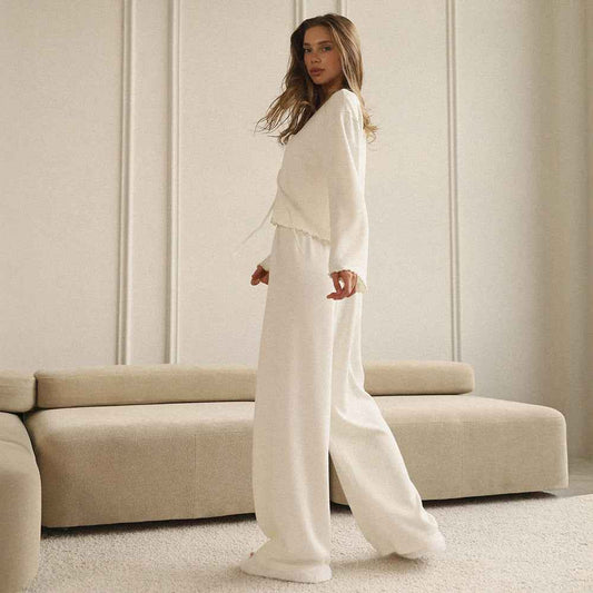 loungewear long sleeve pajamas