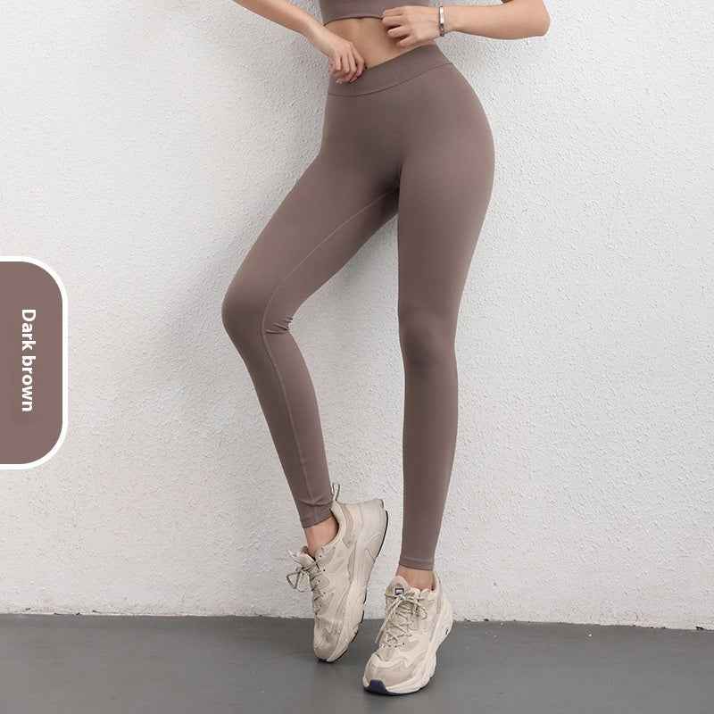 Fashion V-shaped Yoga Pants Ins High Waist Trousers