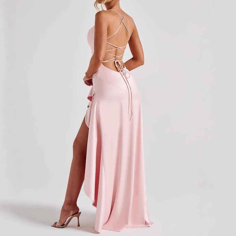 Women's Backless Dress  Fashion For Evening Party