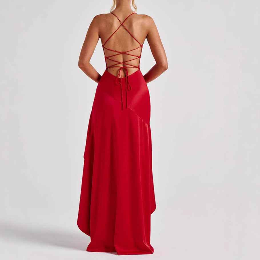 Women's Backless Dress  Fashion For Evening Party