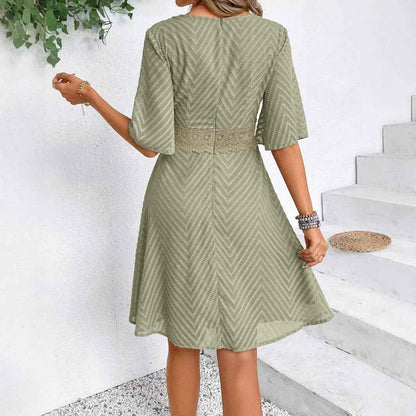 European and American Summer Lace Casual Summer Dress - Velerat