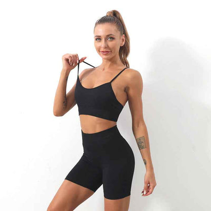 Yoga Clothing Suit Women's Quick-drying Sports Fitness