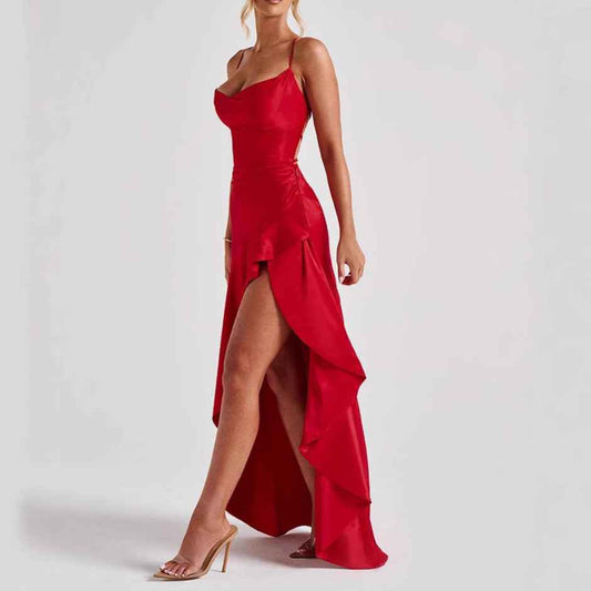 Women's Backless Dress  Fashion For Evening Party