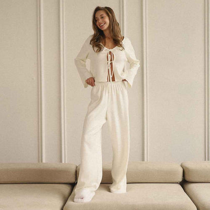 loungewear long sleeve pajamas