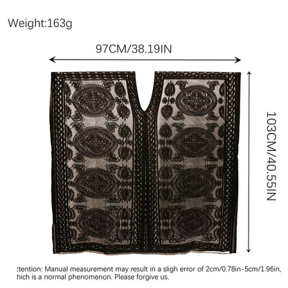 Pattern Ventilation All-match Transparent Sexy Sun Protection Shirt - Velerat