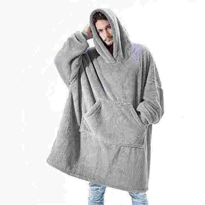 Women’s Winter Hoodie Sweatshirt – Oversized Hooded Pullover with Big Pocket