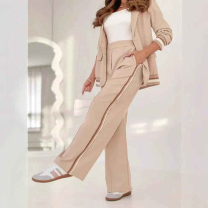Elegant Women’s Office Suit – Blazer and Trousers Set
